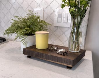 Wood Countertop Risers - Pedestals - Bathroom / Kitchen Stand