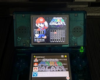 Nintendo DS Lite Console Bundle | R4 Card | Tested Working | Charger Included