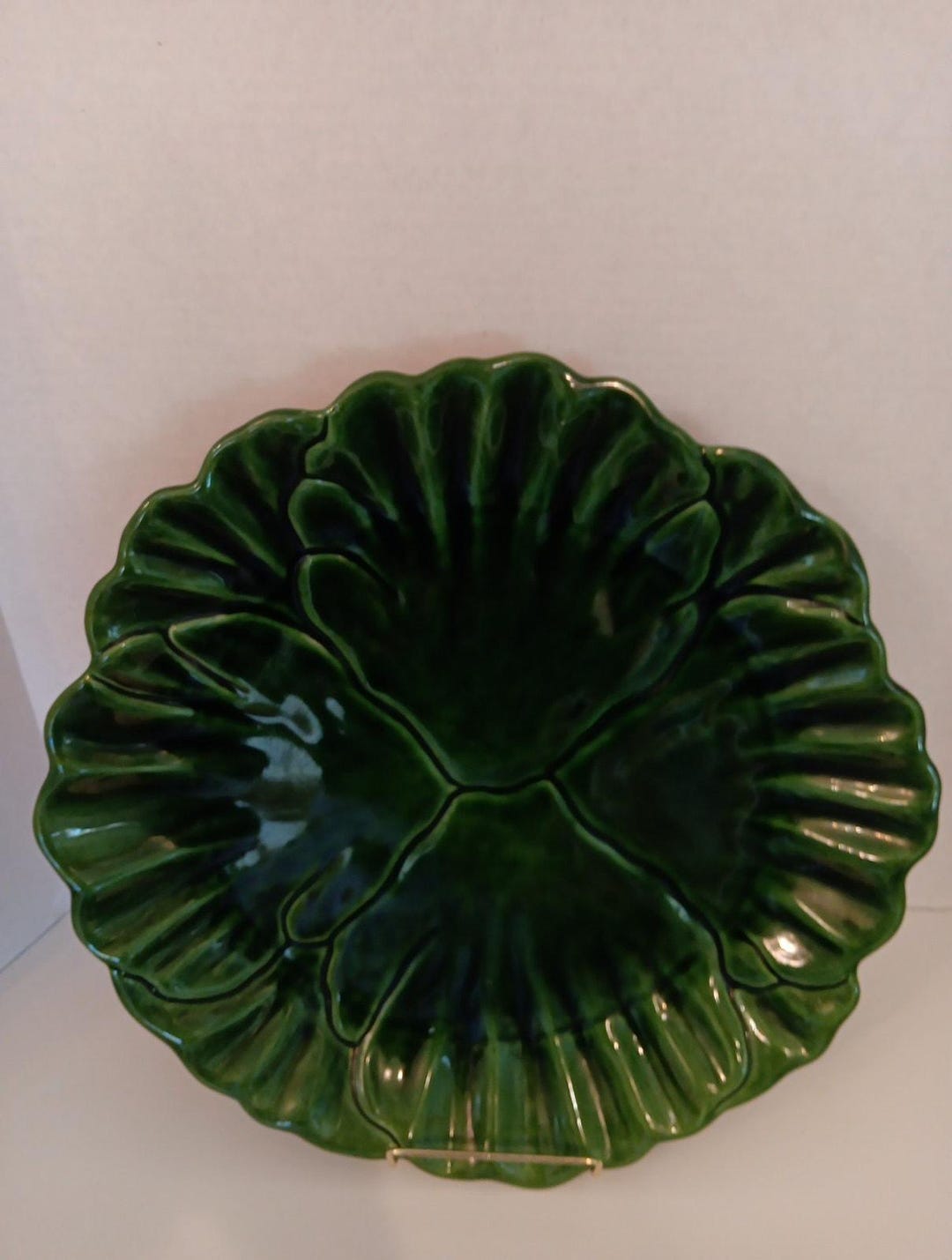 vtg-cemar-california-pottery-622-glazed-ceramic-large-plate-beautiful