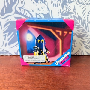 Vintage Playmobil Purple Ghost Spirit Figurine - 1999 Halloween Special NOS