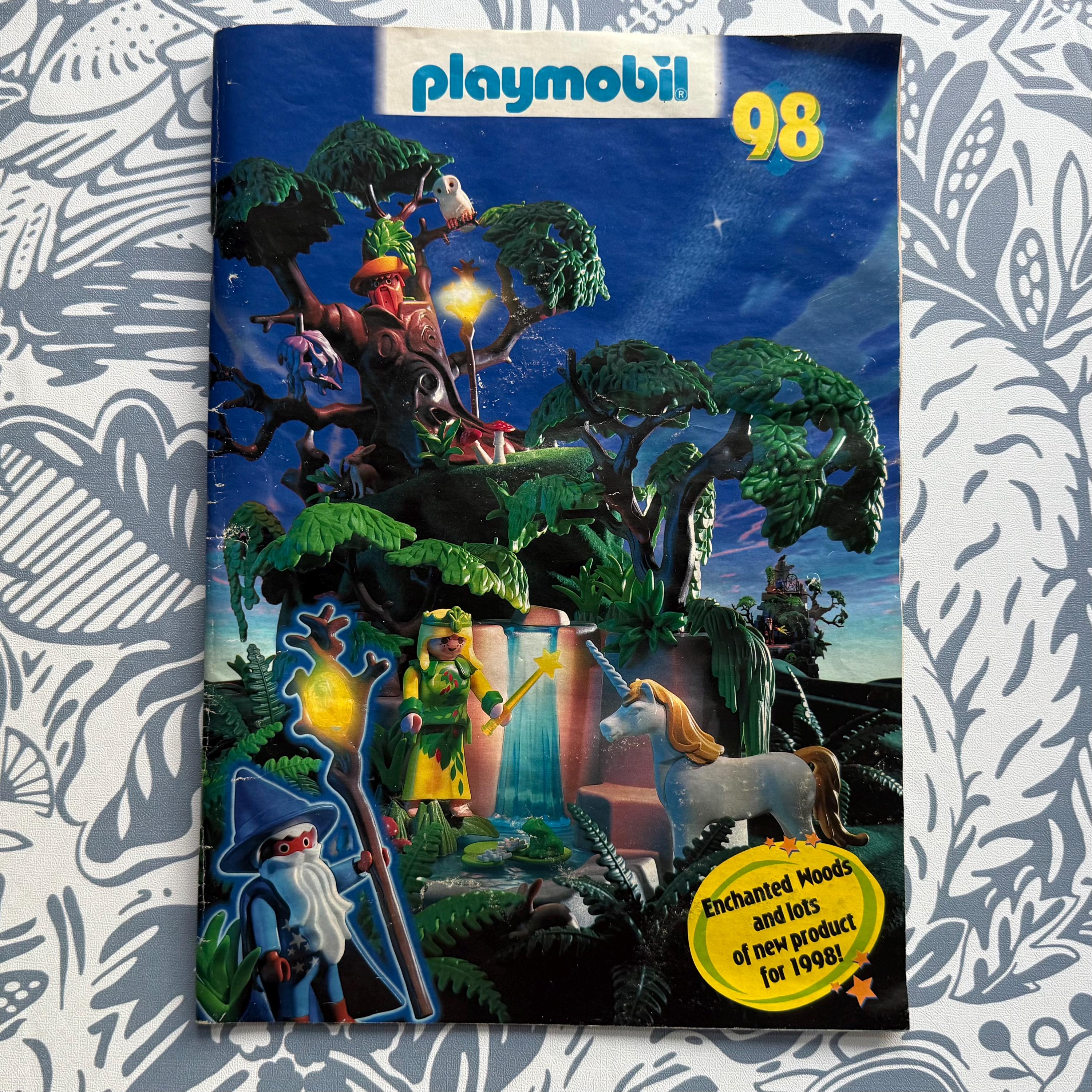 1998 Playmobil 3899 Hooded Knight Rider Set: Enchanted Woods, New