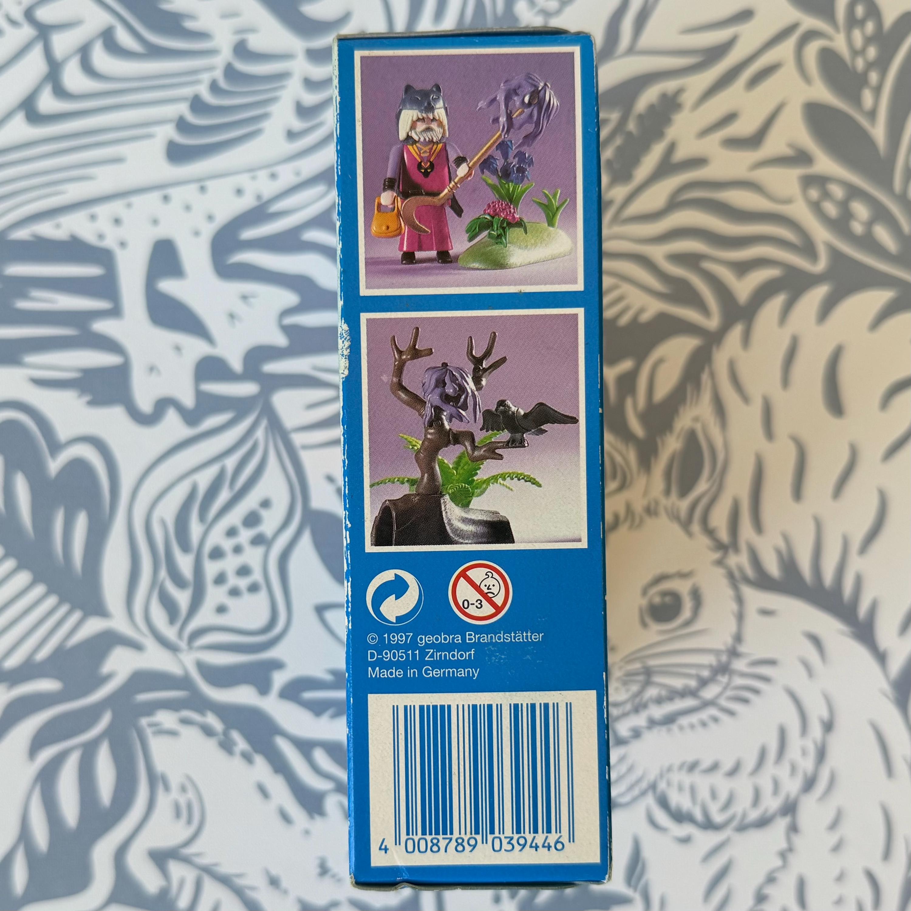1998 Playmobil 3944 Druid Set: Magic Series, Enchanted Woods, New