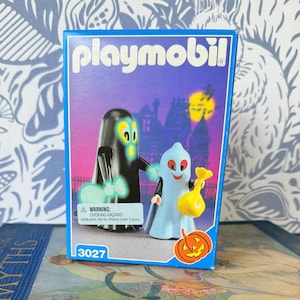 Playmobil Halloween Ghost Set: 1998 Collectible, New in Box