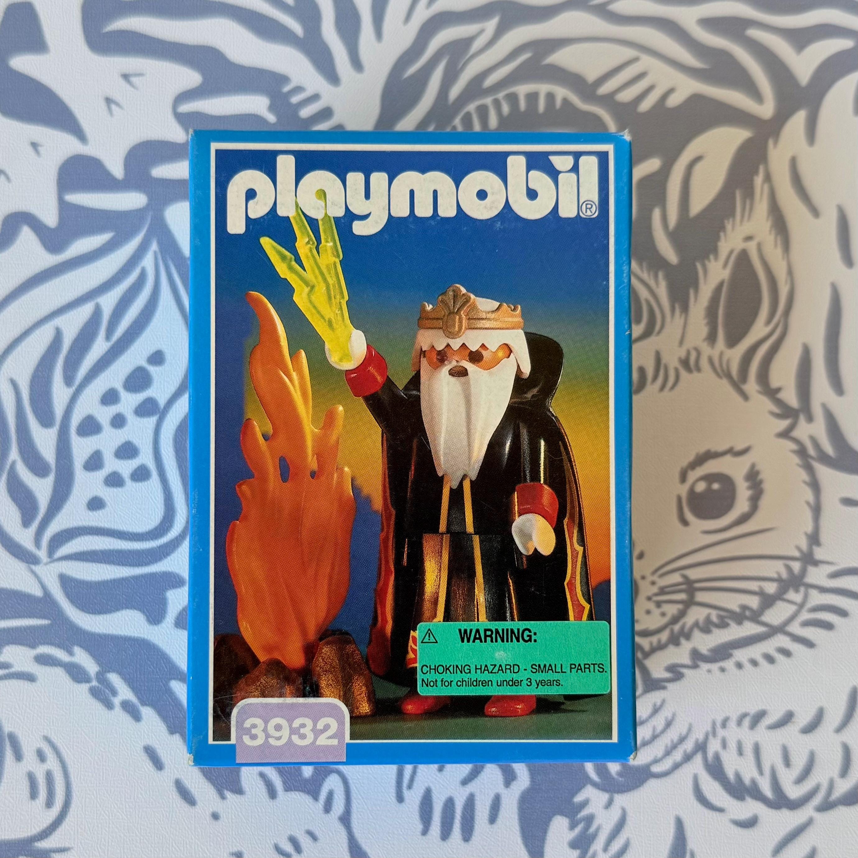 1998 Playmobil 3932 Fire Wizard: Magic Enchanted Woods, Factory