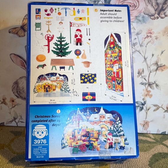 1998 Playmobil 3976 Advent Calendar: Christmas Market | Factory