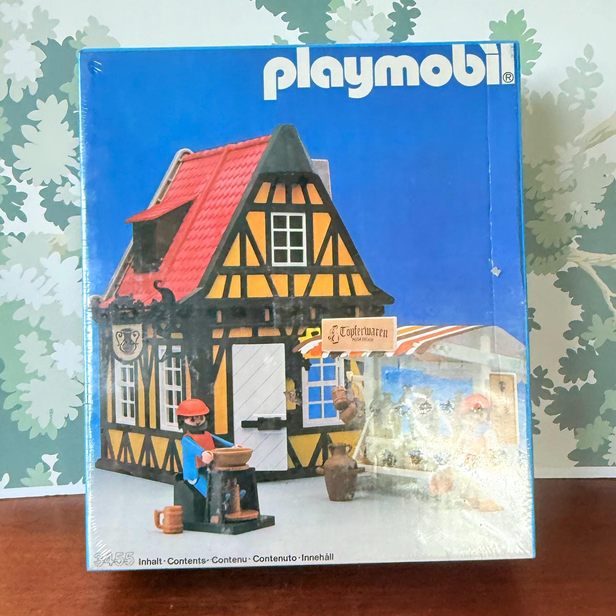 1984年 プレイモービル 3455 中世の陶器店 | 西ドイツ | 工場未開封 