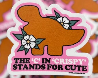 Cute Chicken Nugget Sticker