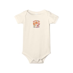 Adorable Infant Jersey One Piece, Cute Baby Bodysuit, Kid Squad Onesie, Baby Shower Gift, Infant Apparel, Playful Baby Clothes