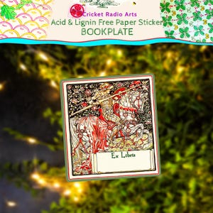 Ex Libris Bookplates Jousting Rose Knight White Horse Sticker Set Personalize Castlecore Romantasy BookTok Book Club Teacher Gift Acid Free