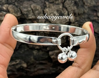 Brazalete bohemio de las Indias Occidentales hecho a mano en plata de ley 925