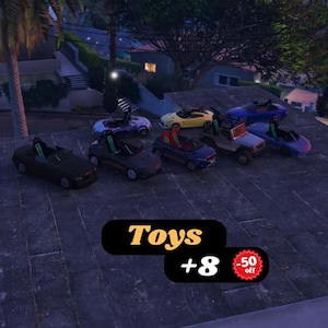 Mini Toy Car Pack for FiveM | Kids-Style RP Cars | 2025 | Drag & Drop | High Quality | Ready for FiveM