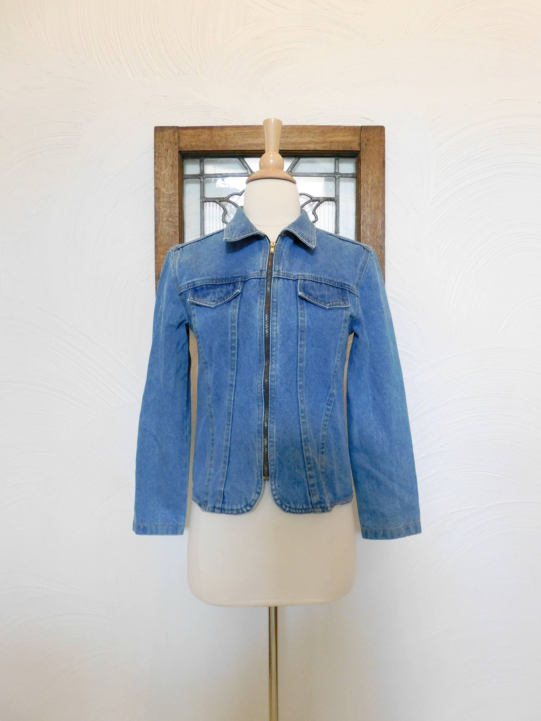 1980s jean jacket