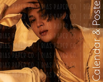 Jimin 2026 Calendar with Posters
