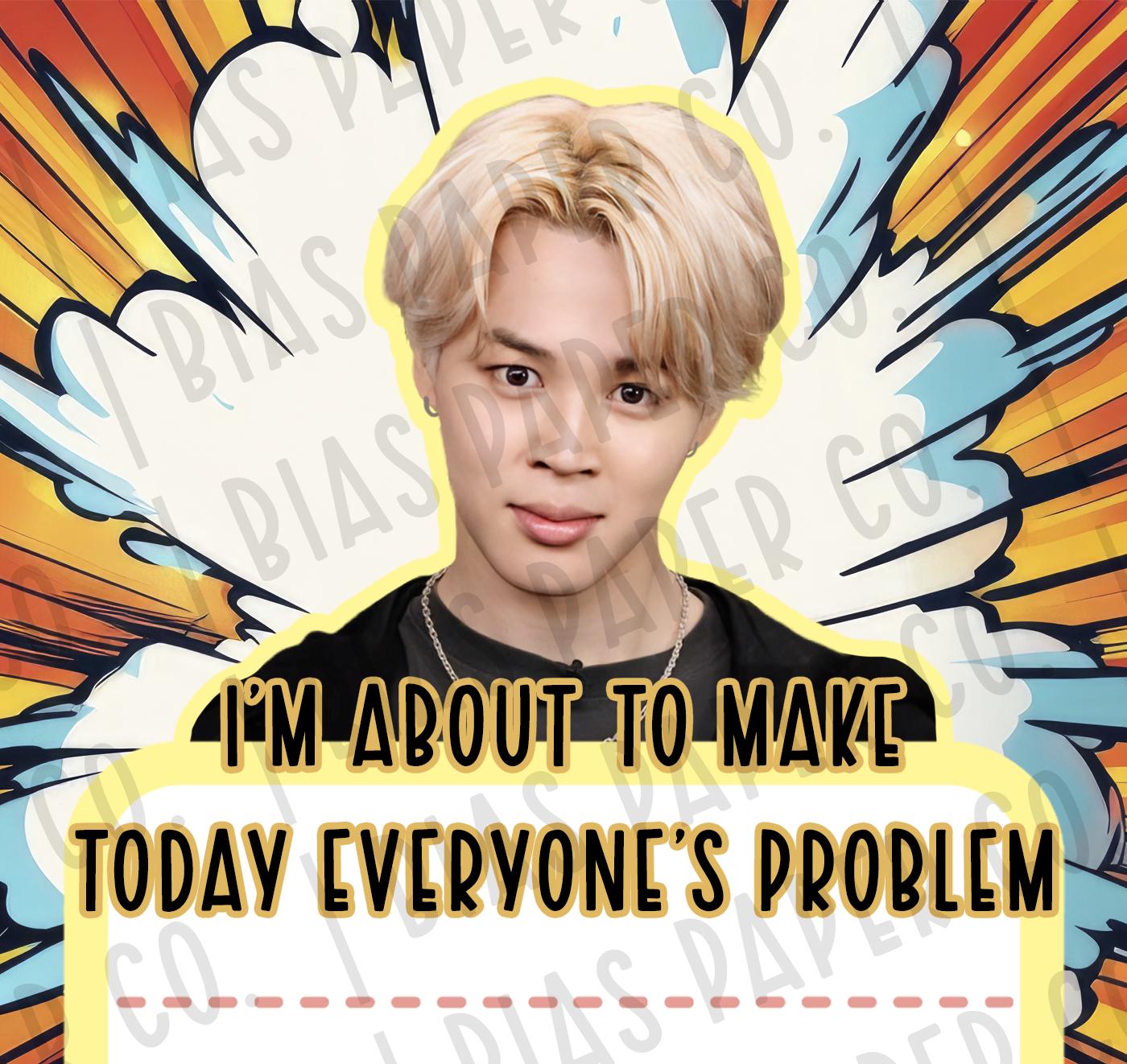 Jimin Notebook - Etsy