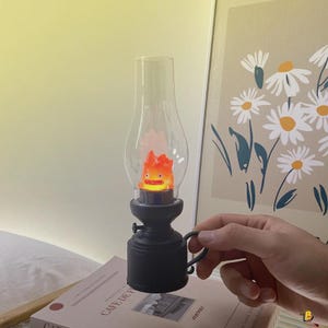 Flame Lamp Table Light Decoration