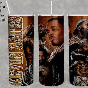 Kevin Gates Tumbler-design 20oz (Endast digital produkt)