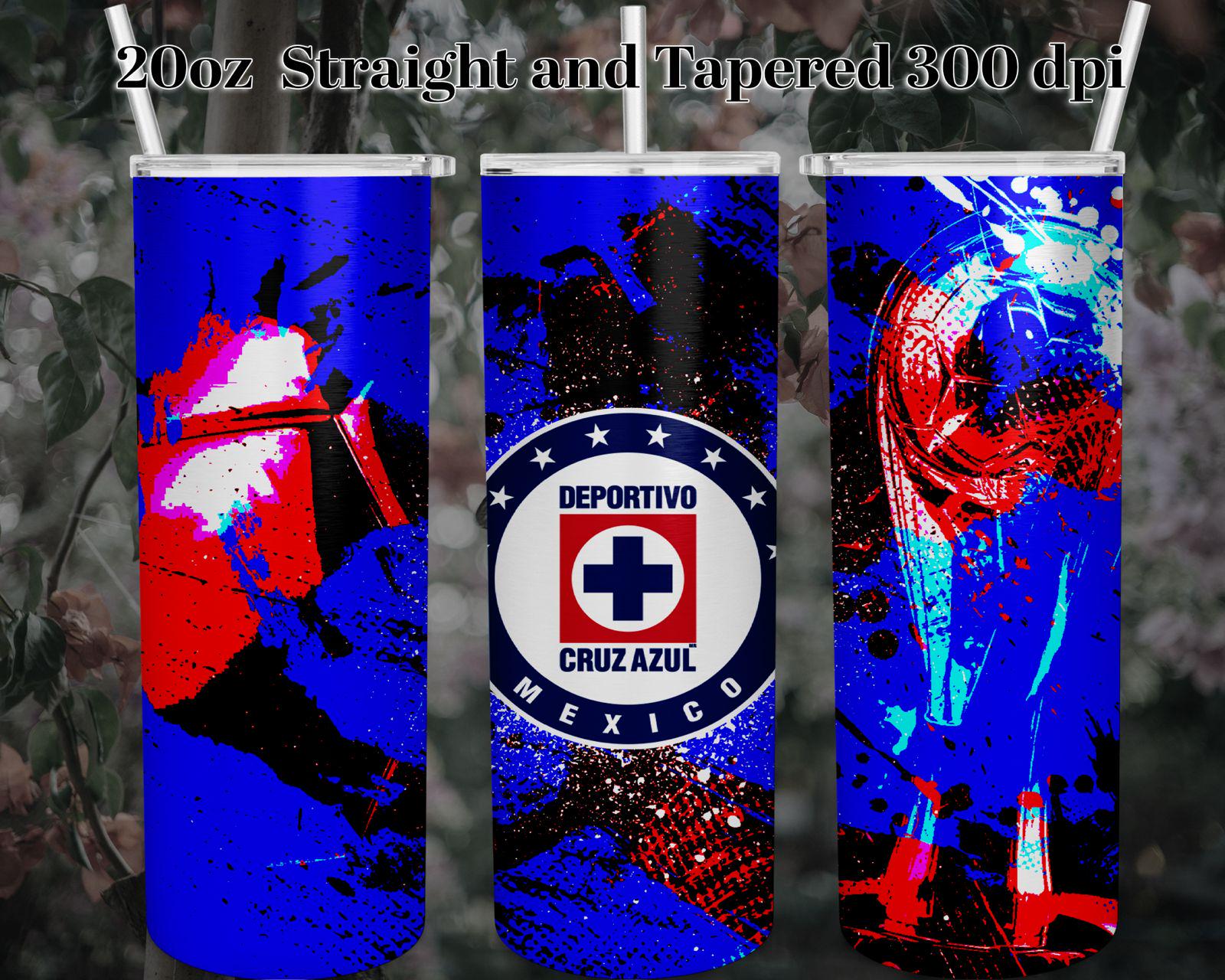 Cruz Azul Tumbler Design 20oz (only Digital Product) - Etsy