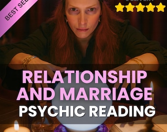 Czytanie psychiczne dotyczące związków i małżeństwa - Czytanie kart tarota, Ta sama godzina, Szybkie czytanie psychiczne, Tarot miłosny, Medium, Bratnia dusza, Przyszłość, Były partner