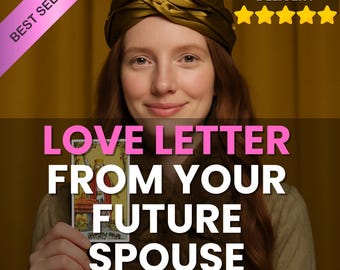 Love Letter From Your Future Spouse - Psychic Reading, Channeled Love Letter, Love Tarot Reading, Twin Flame Love Letter, Same Hour, Medium