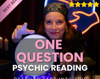 Same Hour One Question Psychic Reading - Fast Tarot Reading, Honest Tarot, Tarot Cards Reading, Love and Career Reading, Accurate Psychic