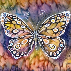 Butterfly print. Butterfly wall art. Butterfly gift. Butterfly Poster. Kids room wall art. Girls room art. Nursery room decor.