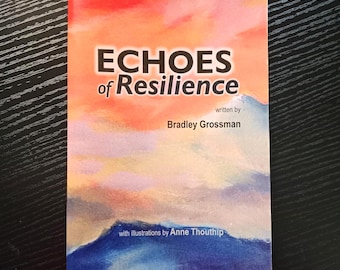 Echoes of Resilience: geïllustreerde korte verhalen zine, full colour inspirerend boek, 48 pagina's kunst- en prozacollectie