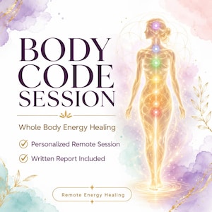 Body Code Session | Whole Body Energy Healing | Remote Energy Assessment | Personalized Written Report
