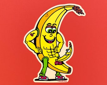 Banana Daddy Killer Acid Sticker