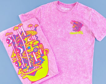 Tシャツ・カットソー LMC ACID WASHED DOODLE LOGO TEE dark pink 0LM45STS192DPK MUSINSA | LMC ACID WASHED DOODLE LOGO TEE dark pink
