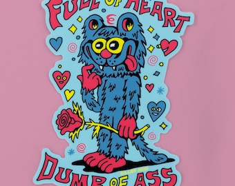 Full of Heart Sticker