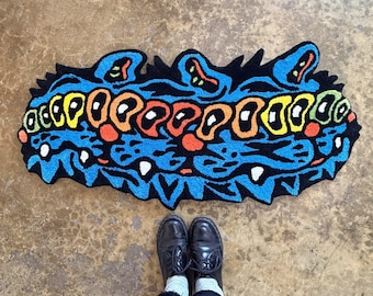 Wavy Cat Rug