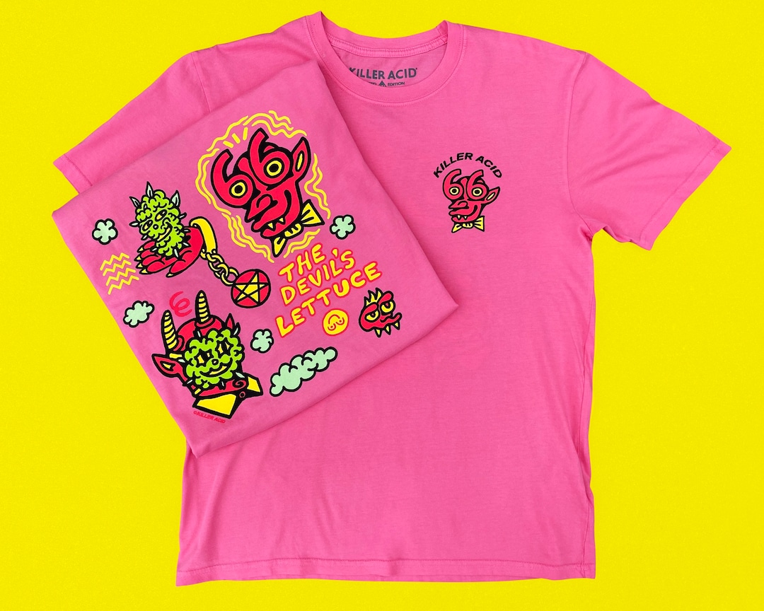 Devil's Lettuce Tshirt Etsy