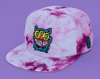 Cosmic Cat Tie Dye Hat