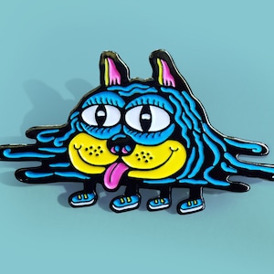 Blob Cat Enamel Pin