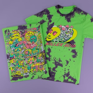 Spaced Out Deluxe Crystal Wash T-Shirt