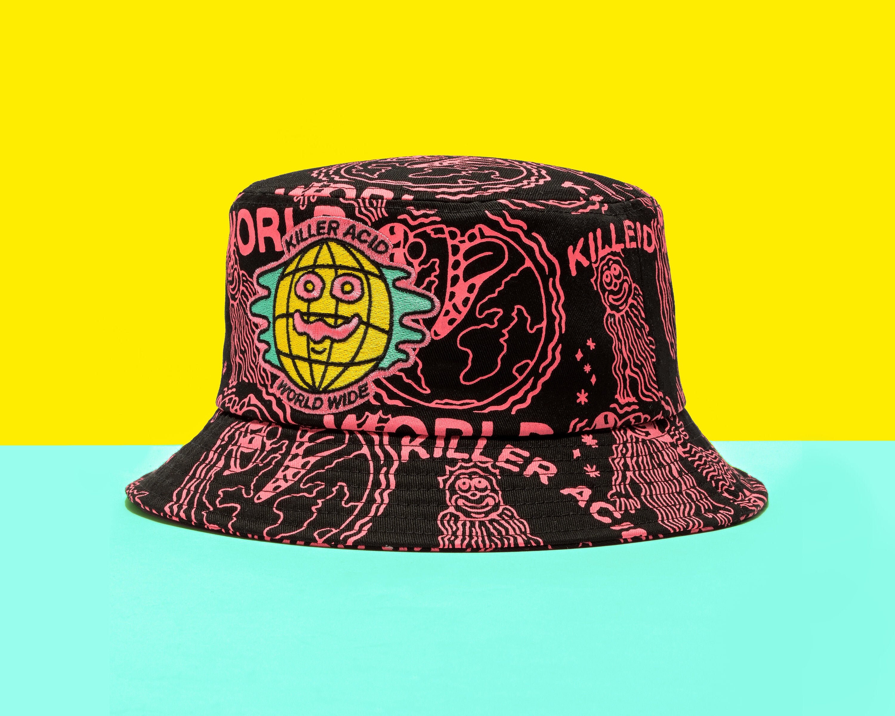 Killer Acid World Wide Bucket Hat 