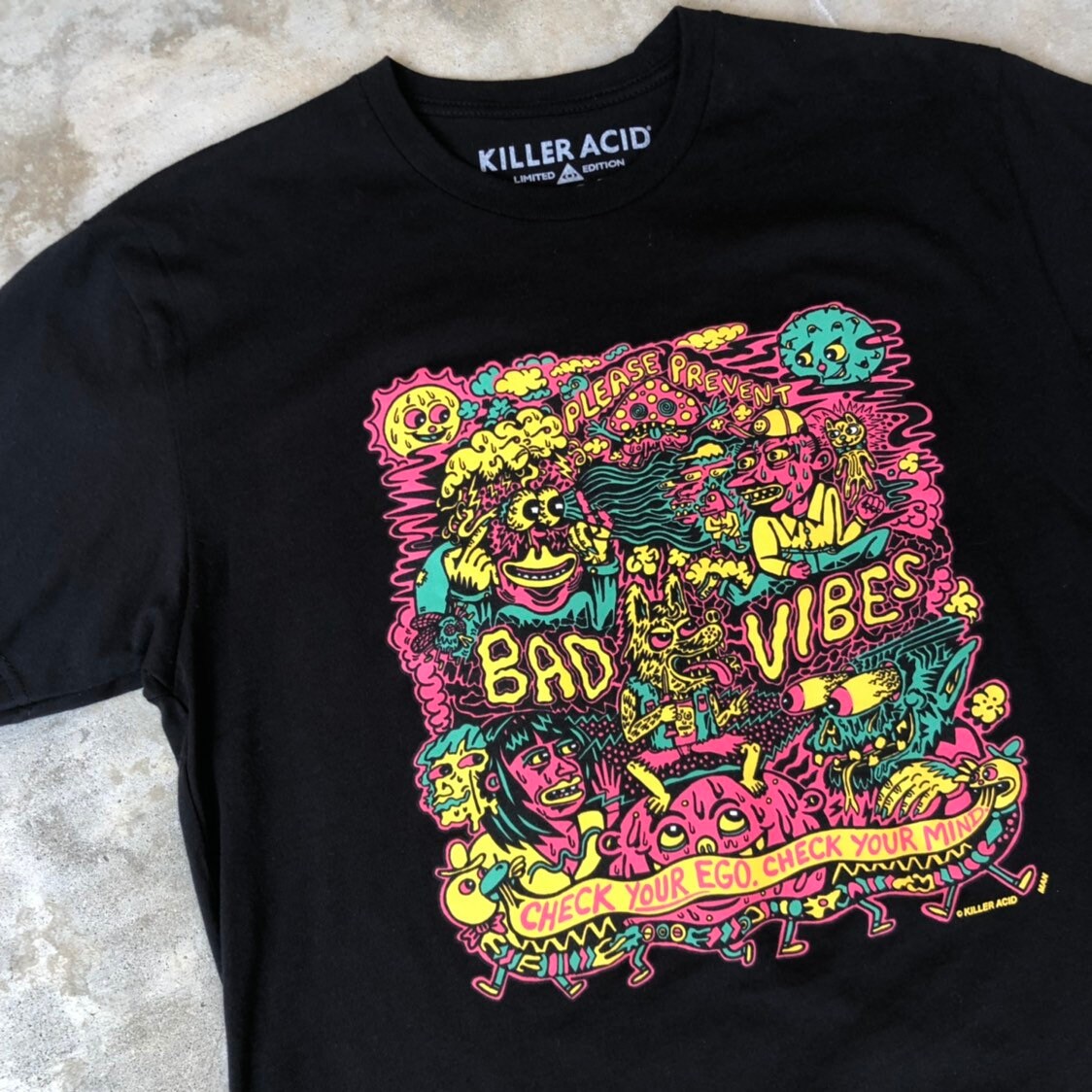 bad vibes t shirt
