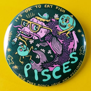Pisces Button