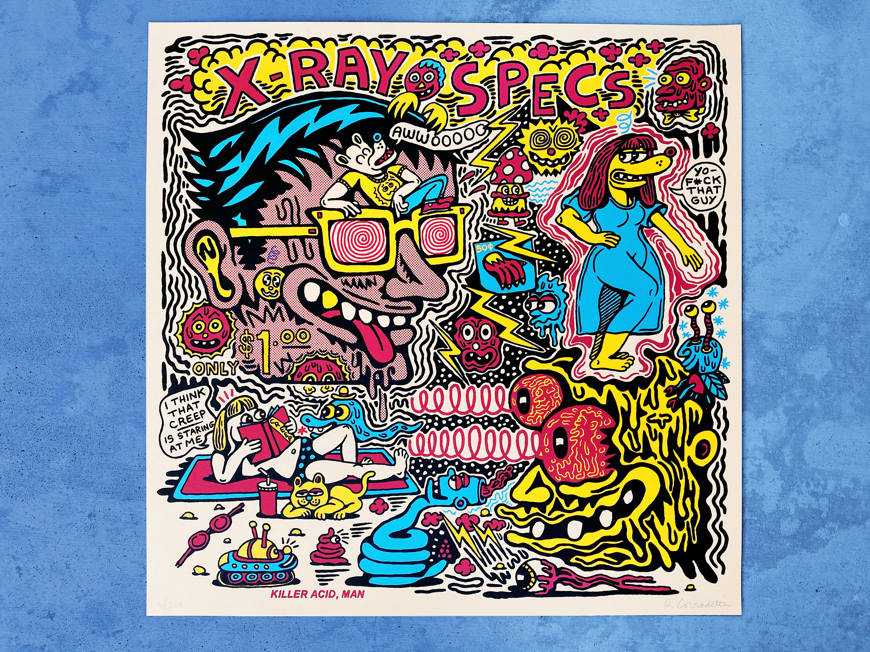 4 color screen