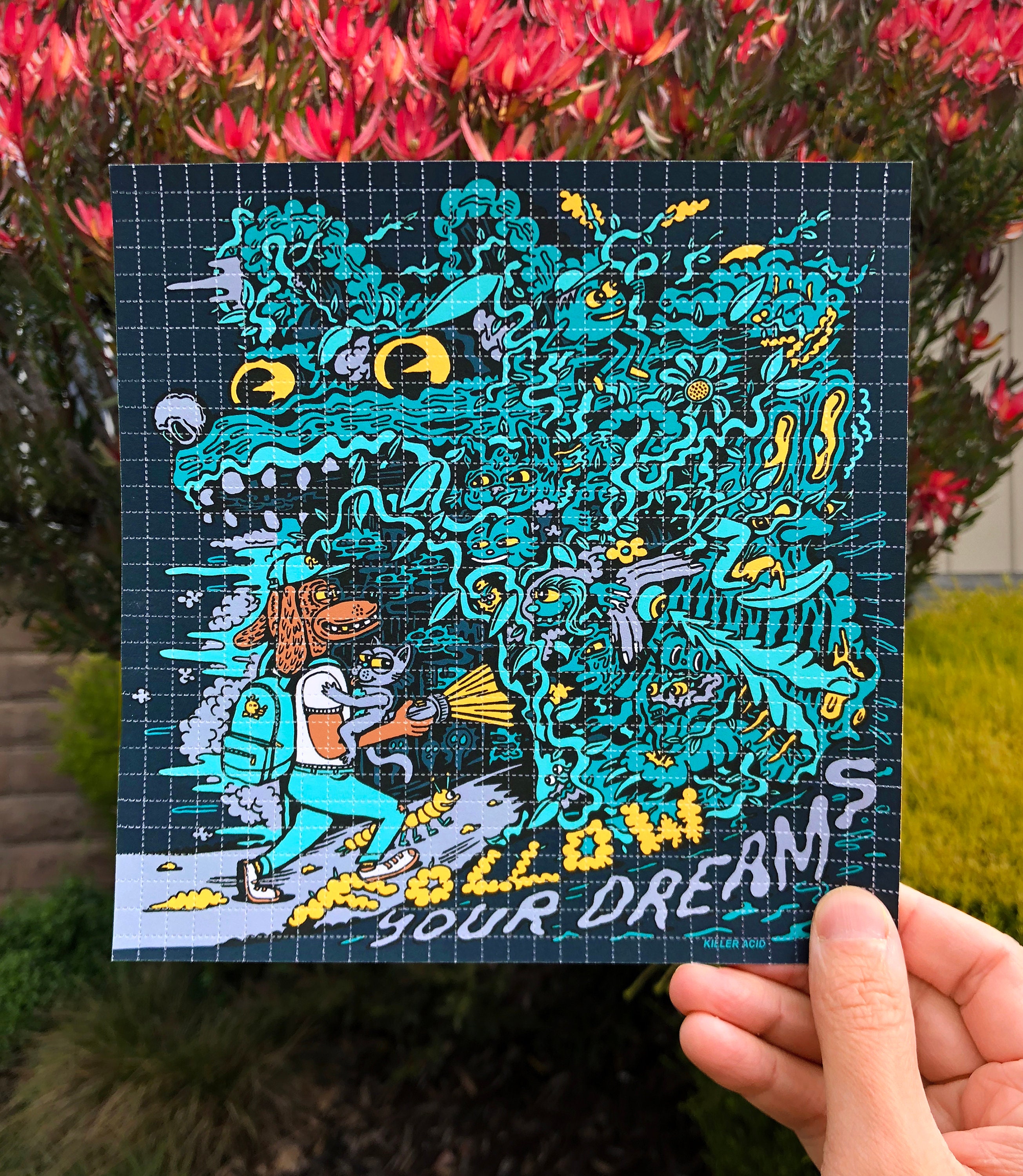 Blotter Art Print 3 Pack