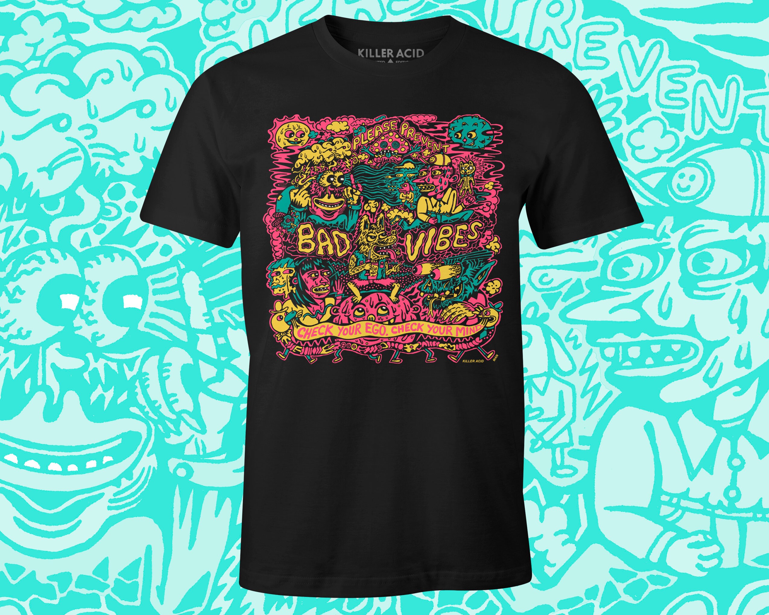bad vibes t shirt
