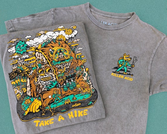 Take a hike shirt vintage Clearance