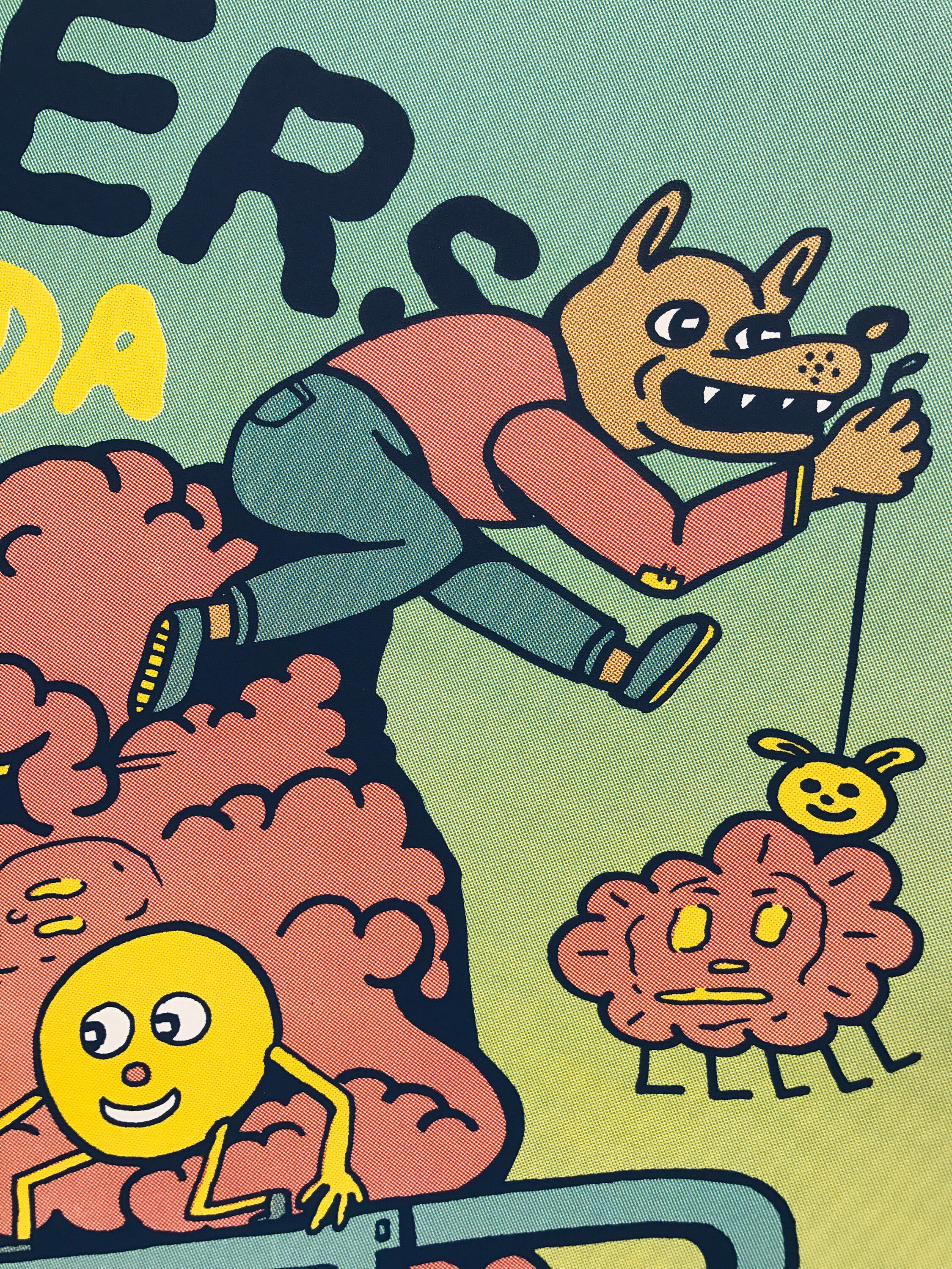 Growlers FLORIDA poster (Screen Print)