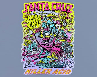 Santa Cruz Screaming Hand XL Sticker