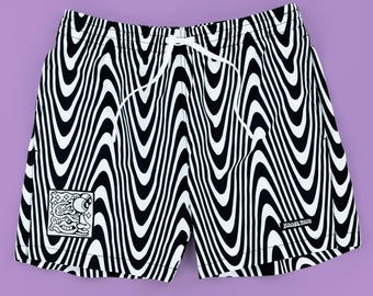 Wavy Vision Swim Trunks