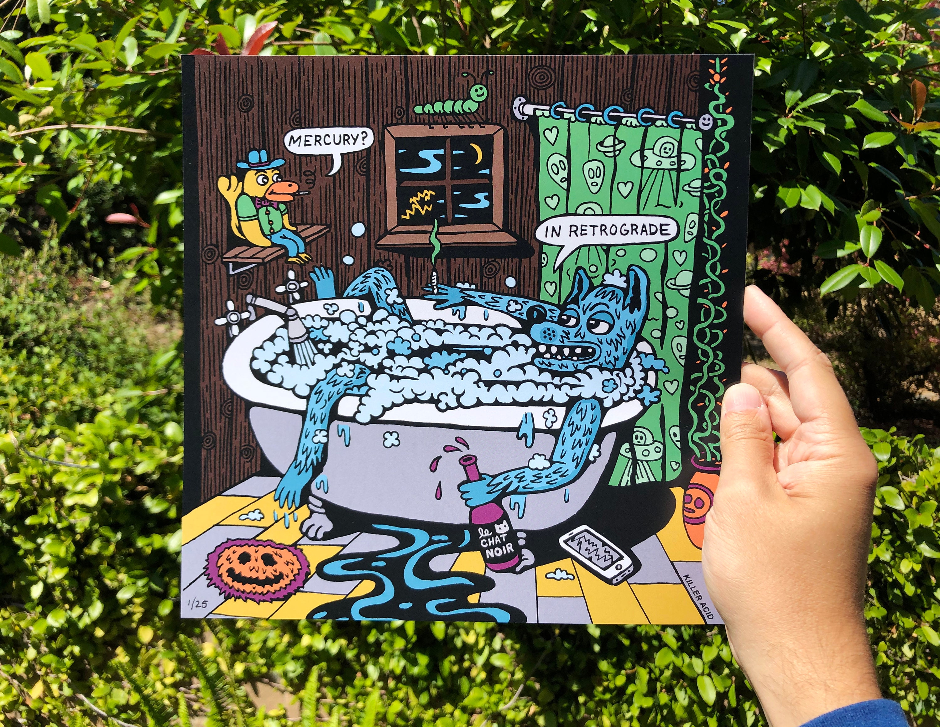 Mercury In Retrograde small print