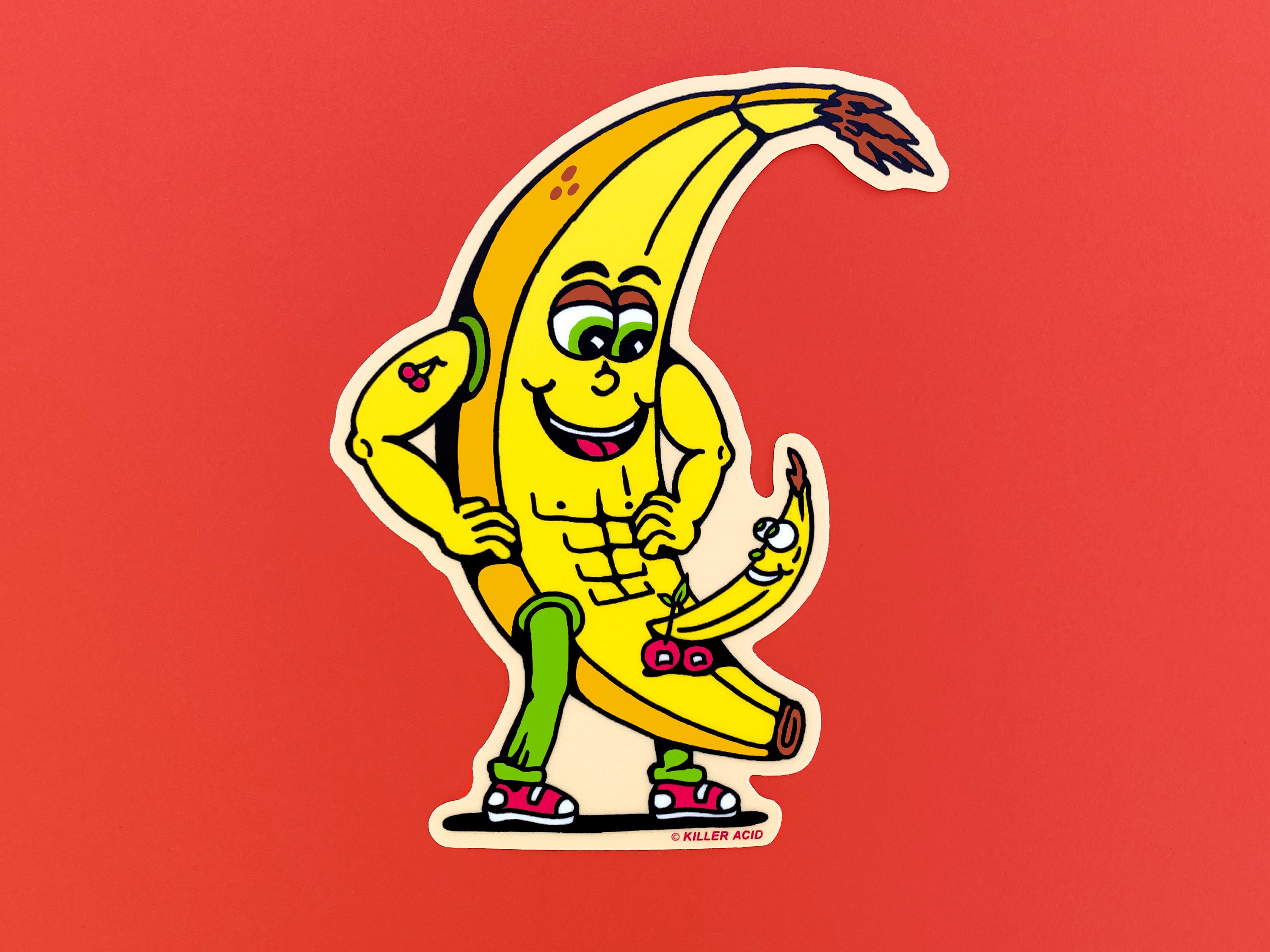 Banana Daddy Killer Acid Sticker
