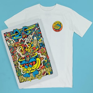 Cat Fantasy White T-Shirt