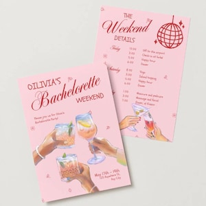 Bachelorette Party Invitation Template
