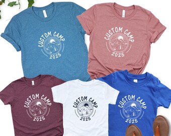 Custom Camp Shirt: Personalized Camping Friend Gift